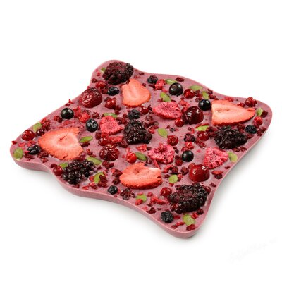 Chokodelika Шоколад белый с украшениями Ягодный бум 180 г