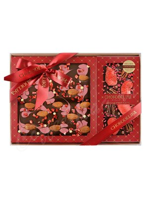 Chokodelika Подарочный шоколадный набор Клубничные грезы 300 г