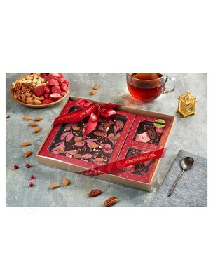 Chokodelika Подарочный шоколадный набор Клубничные грезы 300 г Chokodelika Подарочный шоколадный набор Клубничные грезы 300 г