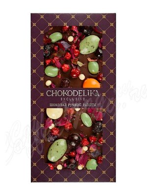 Chokodelika Шоколад темный Драгоценности с украшением 100 г