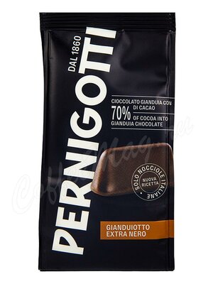 Pernigotti – конфеты пралине из горького шоколада 70% Gianduiotto Extra Nero 140 г