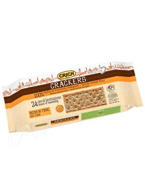 Crich – Crackers Integrali Whole Wheat - Крекер цельнозерновой 250 г 
