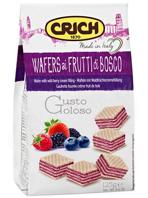 Crich – Вафли с ягодно-кремовой начинкой 125 г