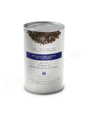 Чай Althaus листовой English Breakfast St. Andrews черный Английский завтрак 250г