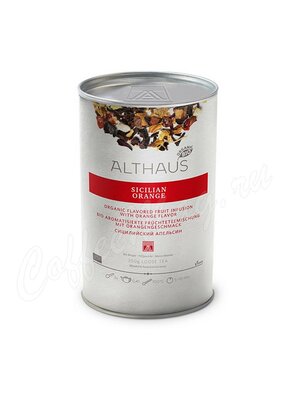 Чай Althaus листовой Sicilian Orange фруктовый Сицилийский Апельсин 250 г