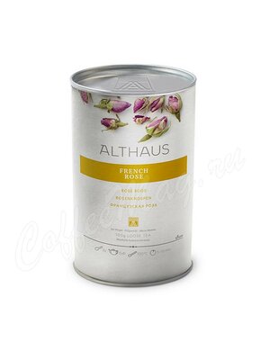 Чай Althaus листовой French Rose травяной Бутоны роз 125г