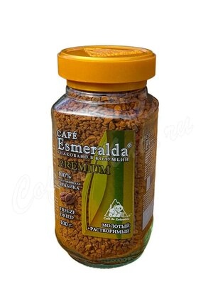 Кофе растворимый с молотым Cafe Esmeralda Premium 100 г