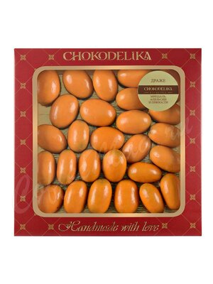 Chokodelika Драже Миндаль, апельсин и пряности 90г в коробке