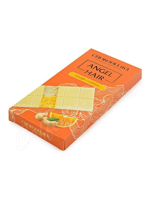 Chokodelika Волосы ангела Белый шоколад Апельсин кешью 150г