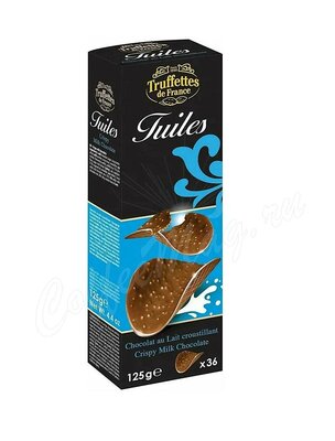 Chocmod – Truffettes de France Crispy Milk Chocolate - Чипсы из молочного шоколада 125 г