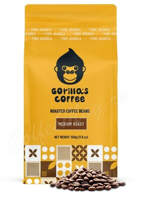 Кофе Gorillas Coffee в зернах 250 г