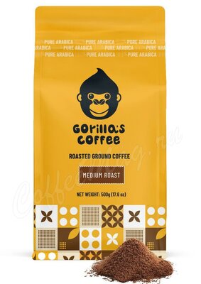  Кофе молотый Gorillas Coffee  500 г