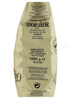 Кофе Mokaflor Бразилия Сантос в зернах 1 кг