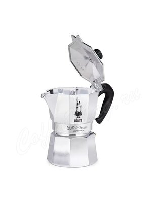 Гейзерная кофеварка Bialetti Moka Express 2 порции, алюминиевая (1169)