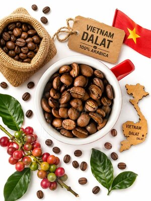 Кофе Царское Подворье в зернах Вьетнам 