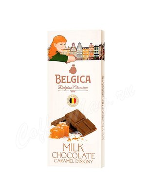 Belgica Milk Caramel Молочный шоколад с карам. и солью 100г