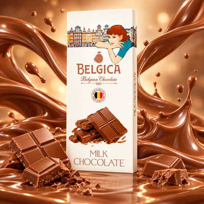 Belgica Milk Молочный шоколад 100 г