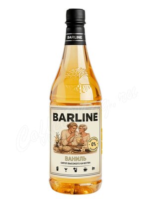 Сироп Barline Ваниль без сахара 1 л 