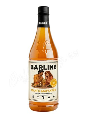Сироп Barline Манго-Маракуйя без сахара 1 л 