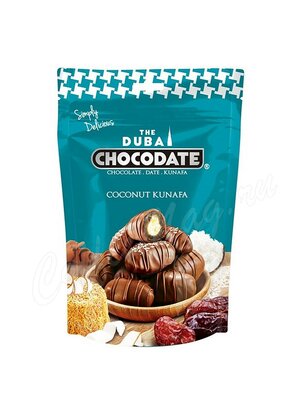 Chocodate Финики с кокосом и тестом кунафа в молочном шоколаде 90 г