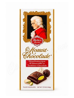 Reber Моцарт Bitter Sweet Горький шоколад с начинкой 100г