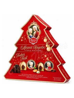 Reber CHRISTMAS Tree Моцарт Елка НОВОГОДНЯЯ Конфеты шоколадные ассорти 240 г