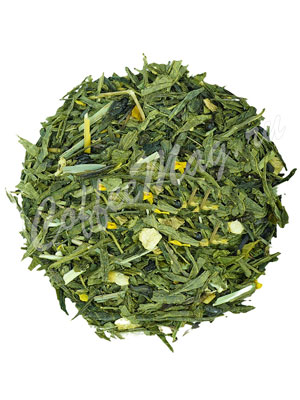 Зеленый чай с имбирём и мёдом
