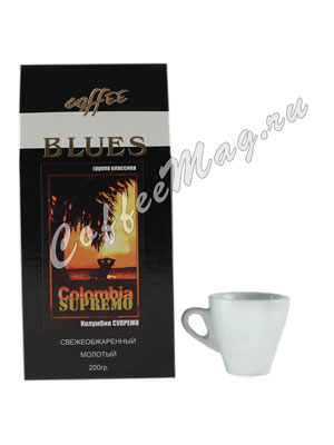 Кофе Блюз молотый Colombia Supremo 200 г
