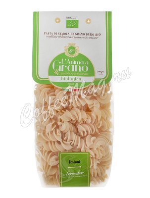 Макаронные изделия L`Anima di Grano Festoni Bio 500 г