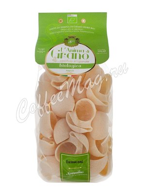 Макаронные изделия L`Anima di Grano Lumaconi Bio 500 г