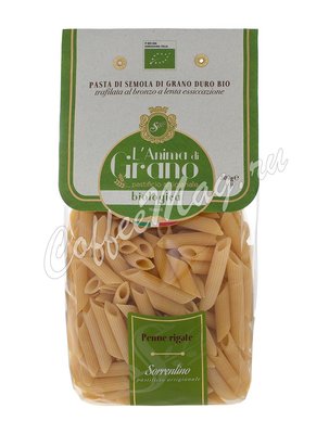 Макаронные изделия L`Anima di Grano Penne Rigate Bio 500 г