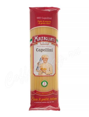 Макаронные изделия Maltagliati №002 Spaghetti Capellini (Спагетти Капеллини) 500 г