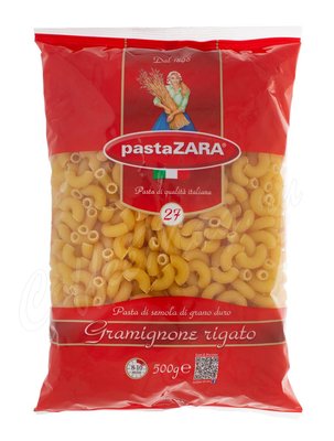 Макаронные изделия Pasta Zara Рожки № 27 500 г