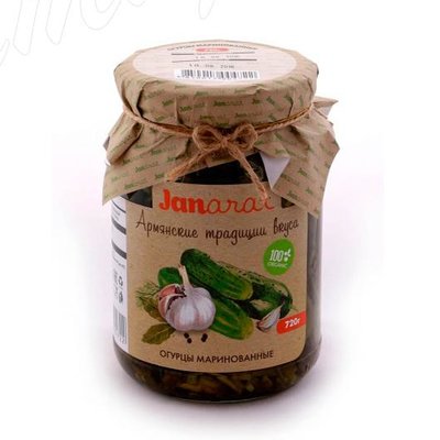 Janarat Огурцы маринованные 680 г