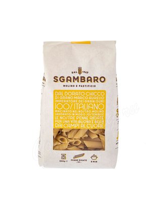 Макаронные изделия Sgambaro Penne Rigate №91 500 г