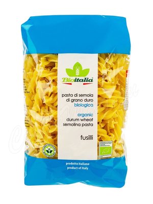 Макаронные изделия Bioitalia Organic Fusilli Спирали 500 г