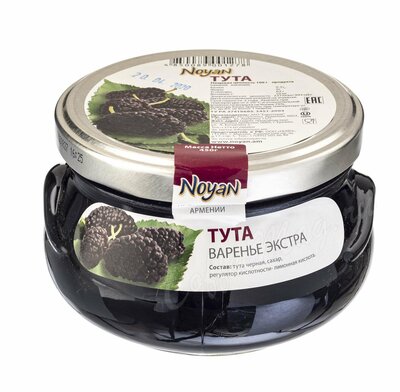 Варенье Noyan Экстра из тута (шелковицы) черной 450 г
