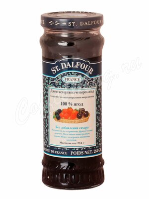Джем St.Dalfour Ассорти из четырех ягод 284 г