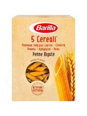 Макаронные изделия Barilla Пенне Ригате 5 злаков Penne Rigate 5 Cereali 450 г