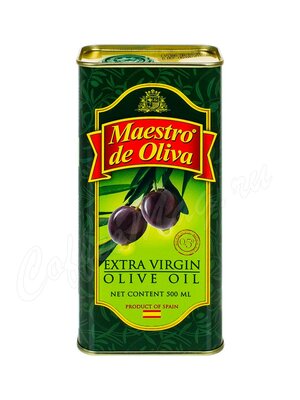 Масло оливковое Maestro De Oliva Extra Virgin 0,5 л ж.б.