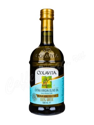 Colavita Масло оливковое нерафинированное высшее качество Extra Virgin 100% Greek 0,5 л 