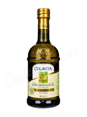 Colavita Масло оливковое нерафинированное высшее качество Extra Virgin Mediterranean 0,5 л 