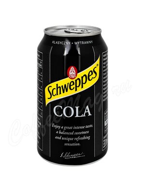 Газированный напиток Schweppes Cola 330 мл