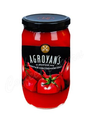 Agroyans Томаты в собственном соку 730 г