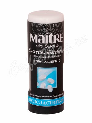 Maitre de sucre Подсластитель 1200 шт