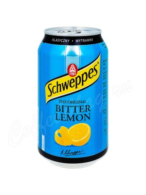 Газированный напиток Schweppes Bitter Lemon 330 мл
