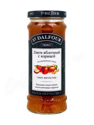 Джем St.Dalfour Яблочный с корицей 284 г