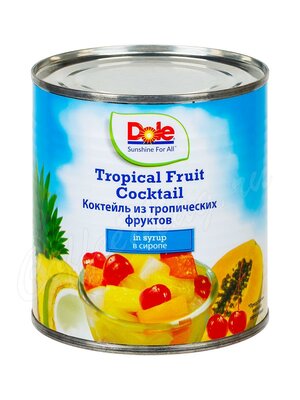 Dole Коктейль из тропических фруктов в сиропе 439 г ж.б.