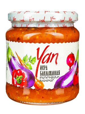 YAN Икра Баклажановая 470 г