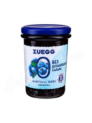 Zuegg Без сахара Конфитюр Черника 220 г